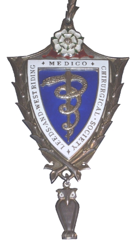 [med-chi badge of office]